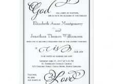 21 Create Wedding Card Invitations Christian Templates with Wedding Card Invitations Christian