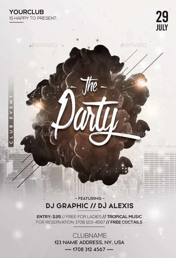 21 Creating Club Event Flyer Templates Layouts by Club Event Flyer Templates