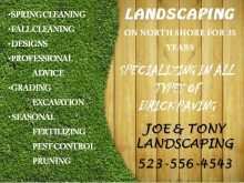 21 Creating Landscaping Flyers Templates Free Layouts by Landscaping Flyers Templates Free