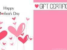 21 Creating Mother S Day Gift Card Template Templates by Mother S Day Gift Card Template