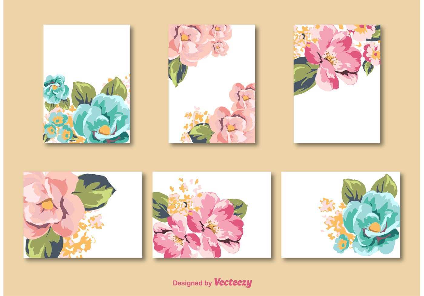 21 Creative Flower Card Template Printable Photo with Flower Card Template Printable