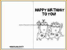 21 Creative Happy Birthday Card Templates To Print Download by Happy Birthday Card Templates To Print
