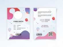 21 Customize Id Card Template With Flat Design in Photoshop for Id Card Template With Flat Design