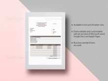 21 Format Standard Contractor Invoice Template Formating with Standard Contractor Invoice Template