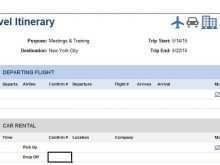 21 Format Travel Itinerary Template For Mac for Ms Word by Travel Itinerary Template For Mac