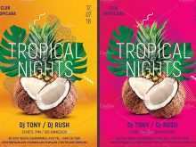 21 Format Tropical Flyer Template in Photoshop by Tropical Flyer Template