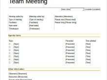 21 Free Meeting Agenda Template Design Formating with Meeting Agenda Template Design