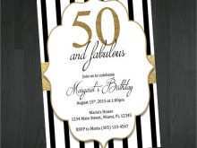 21 Free Printable 50Th Birthday Card Invitation Templates Formating with 50Th Birthday Card Invitation Templates