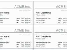 21 Free Printable Business Card Templates For Word Free Templates by Business Card Templates For Word Free