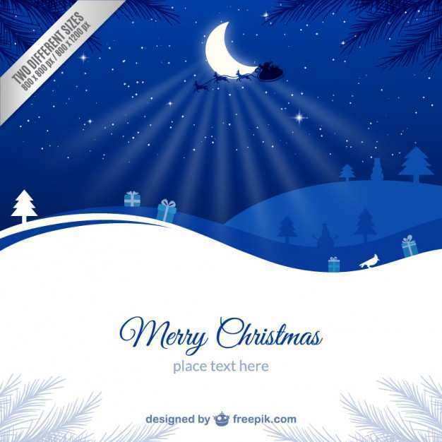 21 Free Printable Christmas Card Template Blue With Stunning Design with Christmas Card Template Blue