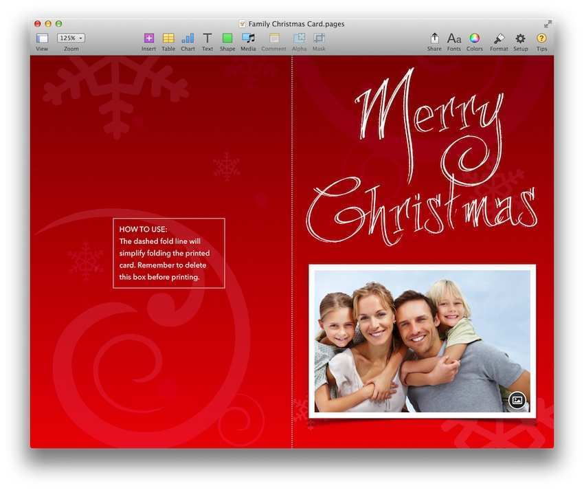 21 Free Printable Christmas Card Templates For Pages Templates by Christmas Card Templates For Pages