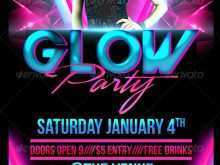 21 Free Printable Glow In The Dark Party Flyer Template Free Photo with Glow In The Dark Party Flyer Template Free