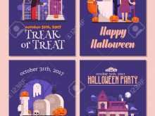 21 Free Printable Halloween Postcard Template Free PSD File for Halloween Postcard Template Free