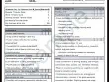 Homeschool First Grade Report Card Template