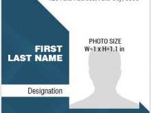 21 Free Simple Id Card Template Word Download for Simple Id Card Template Word
