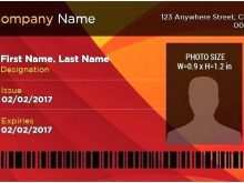 Id Card Template Pdf