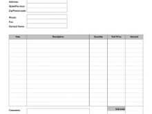 21 Online Blank Invoice Forms Printable in Photoshop with Blank Invoice Forms Printable