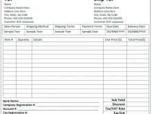 Generic Contractor Invoice Template