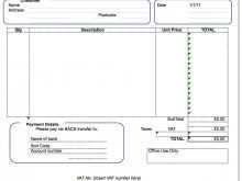 21 Online Template Of Vat Invoice Photo for Template Of Vat Invoice