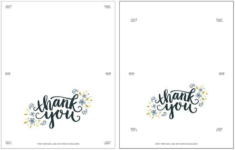 21 Online Thank You Card Templates Free With Stunning Design with Thank You Card Templates Free