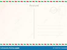 21 Postcard Template With Border by Postcard Template With Border