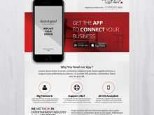 21 Printable Mobile App Flyer Template Free Maker with Mobile App Flyer Template Free