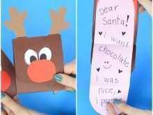 21 Printable Reindeer Christmas Card Template in Word with Reindeer Christmas Card Template