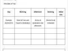 21 Printable Travel Itinerary Template Doc For Free with Travel Itinerary Template Doc