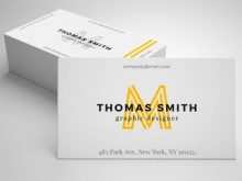 21 Report Name Card Mockup Template in Photoshop for Name Card Mockup Template