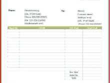 21 Standard Blank Invoice Format In Excel Maker by Blank Invoice Format In Excel