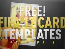 21 Standard Fifa 17 Card Template Free Maker for Fifa 17 Card Template Free