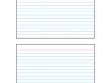 21 Standard Index Card Template 4 Per Sheet for Ms Word with Index Card Template 4 Per Sheet