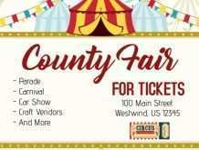 21 The Best County Fair Flyer Template For Free for County Fair Flyer Template