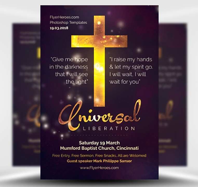 21 The Best Religious Flyers Template Free Psd File By Religious Flyers Template Free Cards 