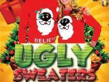21 The Best Ugly Sweater Party Flyer Template For Free for Ugly Sweater Party Flyer Template
