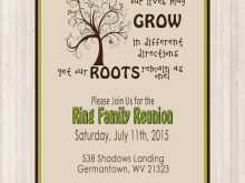 21 Visiting Family Reunion Flyer Template Free Maker with Family Reunion Flyer Template Free