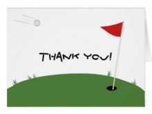 21 Visiting Golf Thank You Card Template Templates for Golf Thank You Card Template
