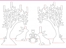 22 Adding Rabbit Pop Up Card Template With Stunning Design with Rabbit Pop Up Card Template