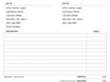22 Best Blank Trucking Invoice Template For Free by Blank Trucking Invoice Template