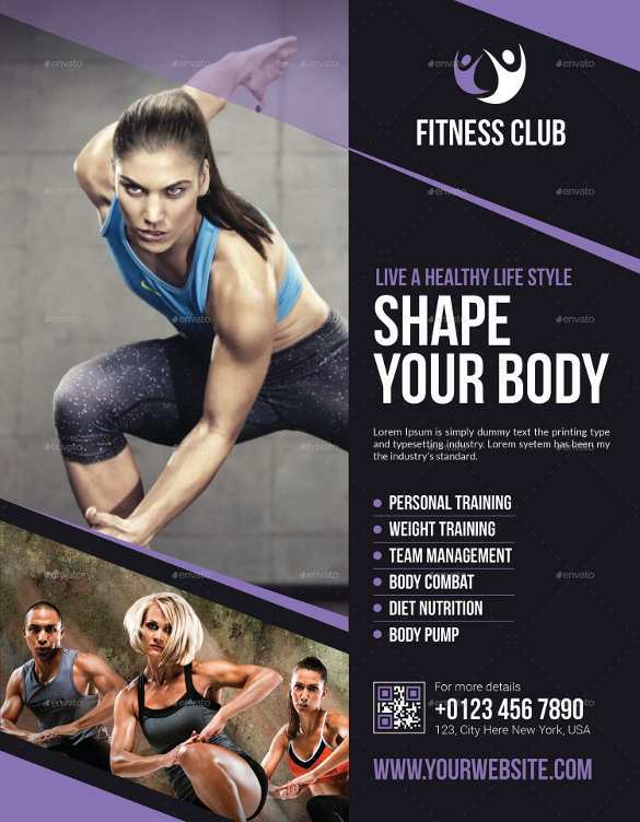 22 Best Fitness Flyer Template Free For Free By Fitness Flyer Template Free Cards Design Templates