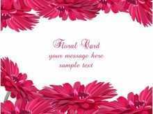 22 Best Flower Card Templates Free For Free by Flower Card Templates Free