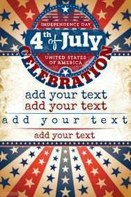 22 Best Fourth Of July Flyer Template Free Layouts for Fourth Of July Flyer Template Free