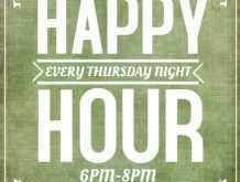 22 Best Happy Hour Flyer Template Free in Word by Happy Hour Flyer Template Free