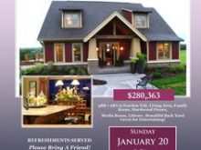 22 Blank Free Open House Flyer Templates Layouts for Free Open House Flyer Templates