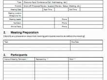 22 Blank Meeting Agenda Template For Project Management Photo for Meeting Agenda Template For Project Management