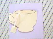 22 Blank Mother S Day Teacup Card Template Formating with Mother S Day Teacup Card Template