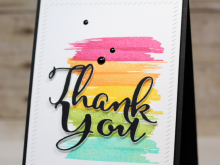 22 Blank Rainbow Thank You Card Template With Stunning Design for Rainbow Thank You Card Template