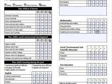 22 Blank Report Card Template For Microsoft Word in Word for Report Card Template For Microsoft Word