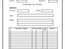 22 Blank Svat Invoice Format in Word for Svat Invoice Format