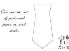22 Create Father S Day Card Template Tie Templates for Father S Day Card Template Tie
